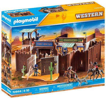 PLAYMOBIL Western 70944 Fort Rocks du Far-West