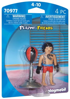 PLAYMOBIL Playmo-Friends 70977 Boxeur Thaï