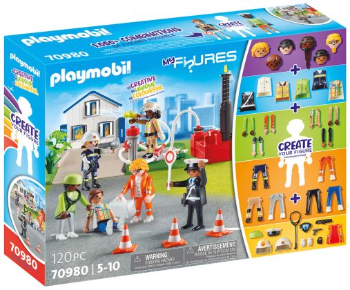 PLAYMOBIL MyFigures 70980 My Figures : Secouristes