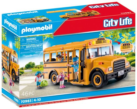 PLAYMOBIL City Life 70983 Bus scolaire (US)