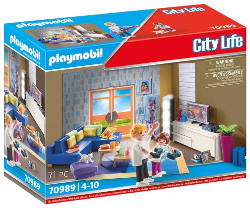 PLAYMOBIL City Life 70989 Salon aménagé