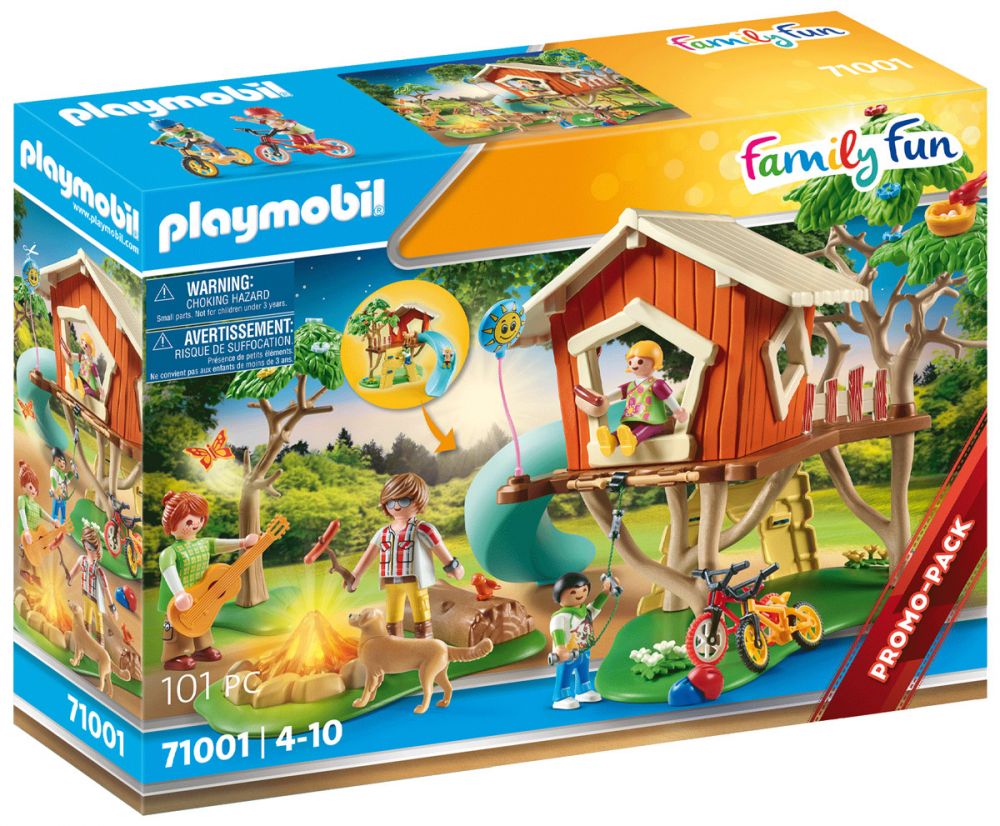 Family Fun : Cabane dans l'arbre et tobogan 71001 - Librairie d