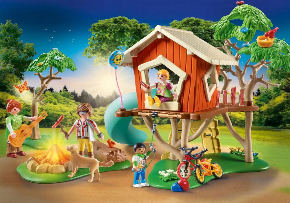 Playmobil cabane de chasseurs