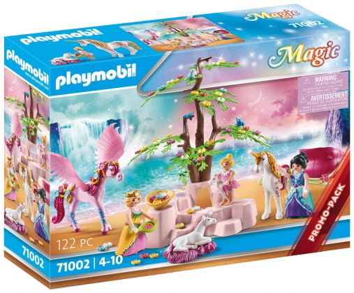 PLAYMOBIL Magic 71002 Calèche royale et cheval ailé