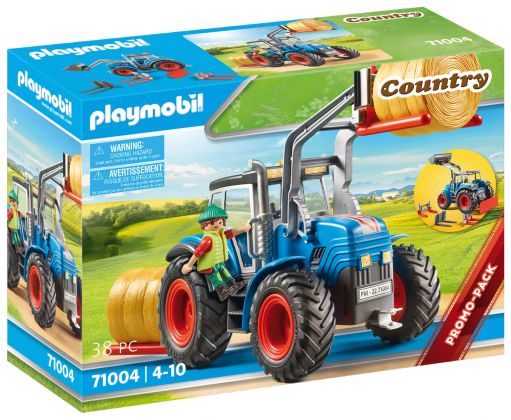 PLAYMOBIL Country 71004 Tracteur et fermier