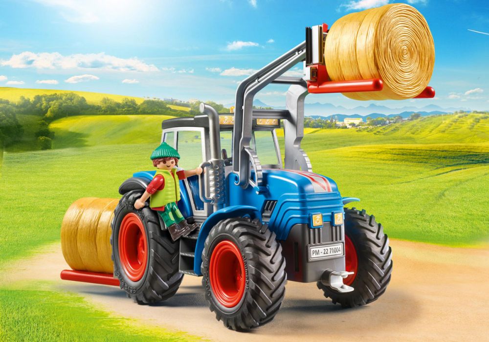 Soldes Playmobil Grand tracteur agricole (6867) 2024 au meilleur prix sur