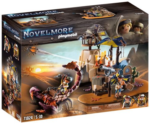 PLAYMOBIL Novelmore 71024 Sal'ahari Sands - Base de l'épave /// Chasse au scorpion sur l'épave
