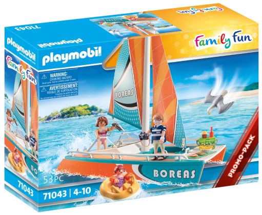 PLAYMOBIL Family Fun 71043 Catamaran - Promo Pack