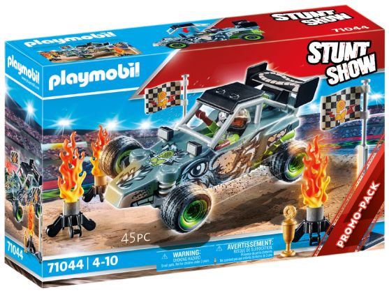 PLAYMOBIL Stunt Show 71044 Cascadeur et buggy - Promo Pack