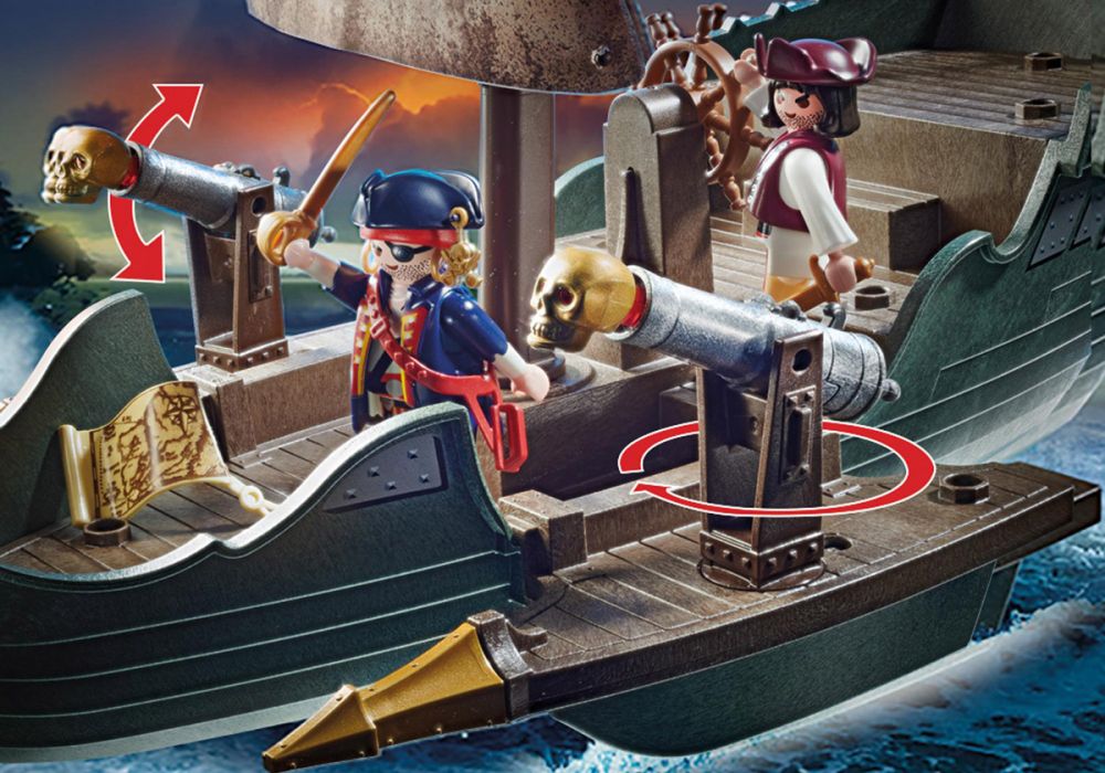 Les meilleurs prix aujourd'hui pour Playmobil® Pirates Bateau pirates  FunPark - PlaymoFinder