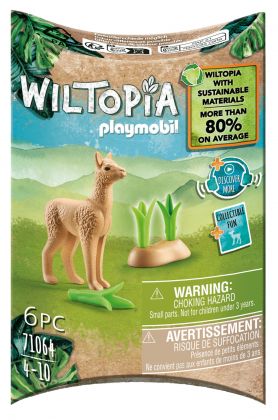 PLAYMOBIL Wiltopia 71064 Bébé Alpaga