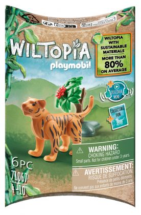 PLAYMOBIL Wiltopia 71067 Bébé Tigre