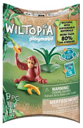 PLAYMOBIL Wiltopia 71074 Bébé Orang-outan