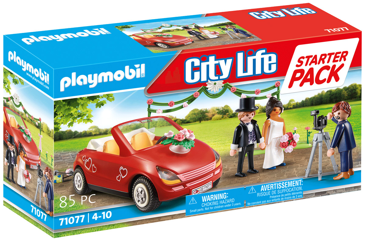 Voiture De Mariés Playmobil 4307, Set Thématique Vintage, Neuf