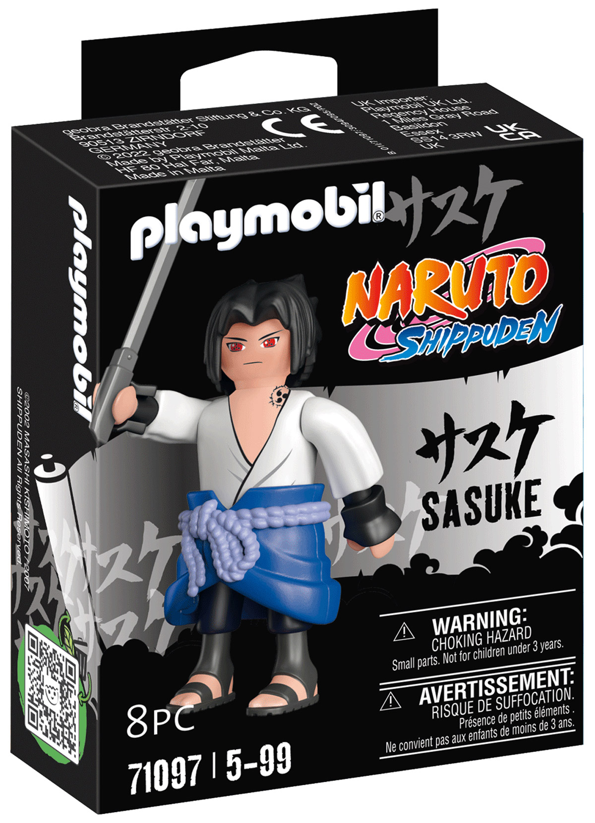 Playmobil Le Plus Cher Du Monde PLAYMOBIL Naruto Shippuden 71097 pas cher - Sasuke