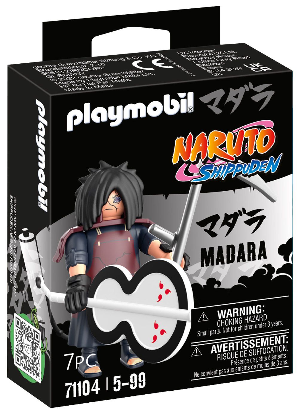 Playmobil Naruto Shippuden 71100 pas cher, Naruto Rikudô Mode Ermite