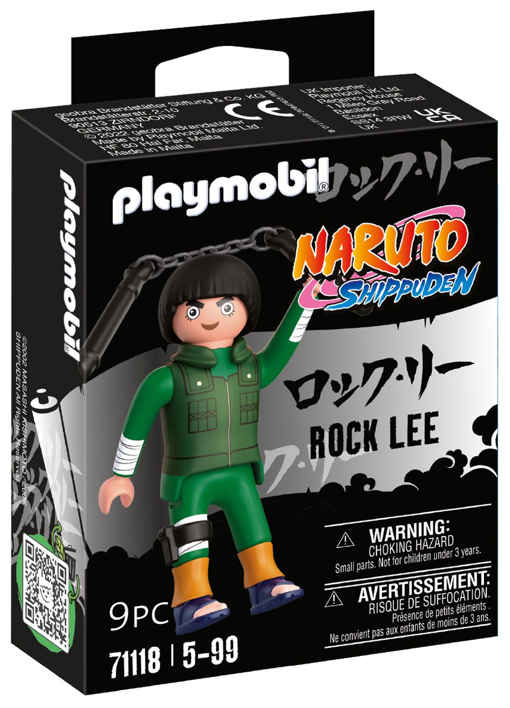 Playmobil Naruto Shippuden 71118 pas cher, Rock Lee