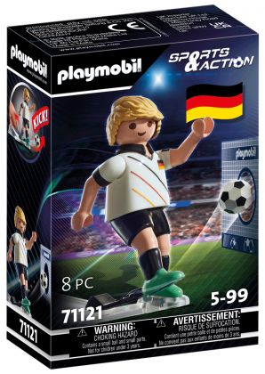 PLAYMOBIL Sports & Action 71121 Joueur de football Allemand