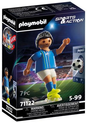 PLAYMOBIL Sports & Action 71122 Joueur de football Italien