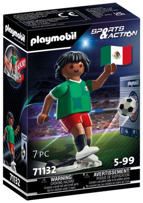 PLAYMOBIL Sports & Action 71132 Joueur de football Mexicain