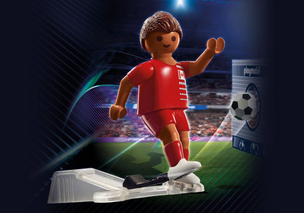 Playmobil Sports & Action 71133 pas cher, Joueur de football Canadien