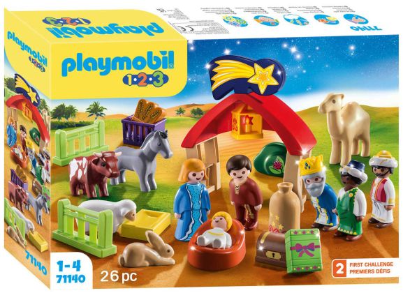 PLAYMOBIL 123 71140 Ma première crèche de Noël