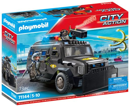 PLAYMOBIL City Action 71144 Véhicule d'intervention des forces spéciales