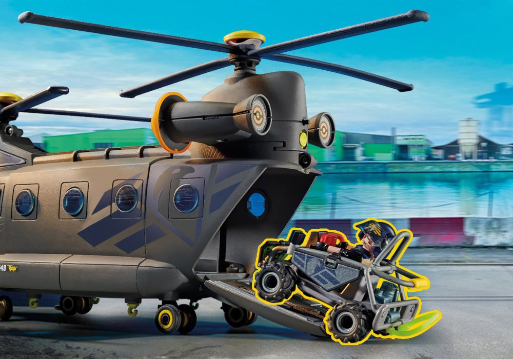 71149 – Playmobil City Action - Hélicoptère des forces spéciales