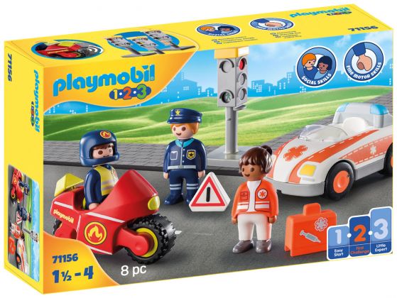 PLAYMOBIL 123 71156 Héros du quotidien