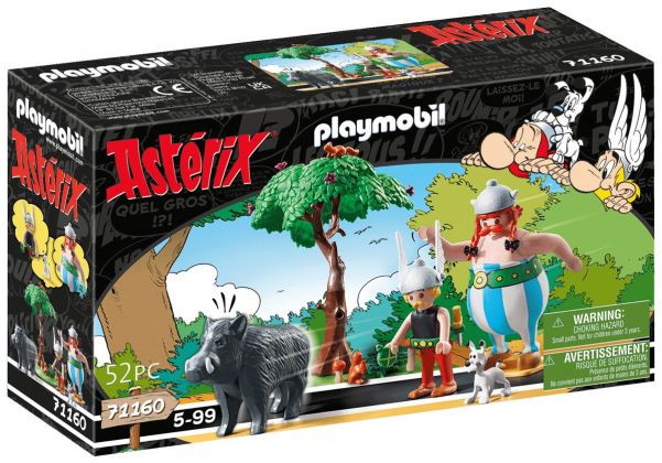 PLAYMOBIL Astérix 71160 Asterix : La chasse au sanglier