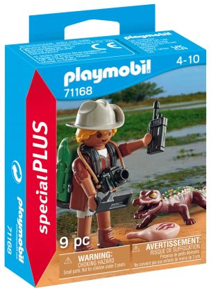 PLAYMOBIL Special Plus 71168 Explorateur et alligator