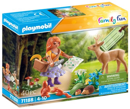 PLAYMOBIL Family Fun 71188 Set cadeau Herboriste