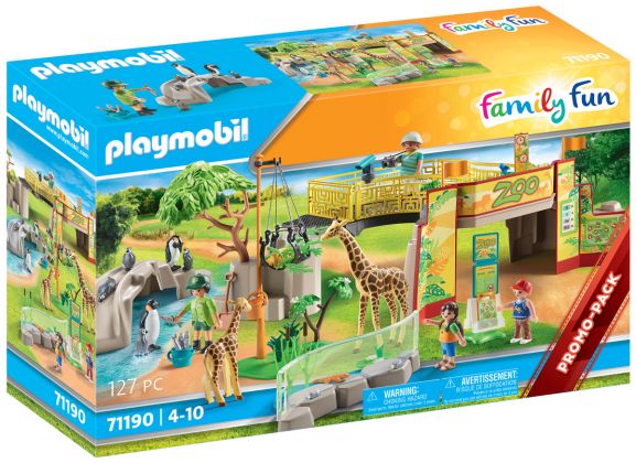 PLAYMOBIL Family Fun 71190 Ménagerie - Promo Pack