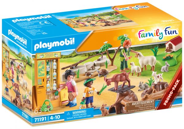 PLAYMOBIL Family Fun 71191 Ferme pédagogique - Promo Pack
