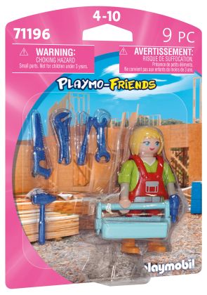 PLAYMOBIL Playmo-Friends 71196 Bricoleuse