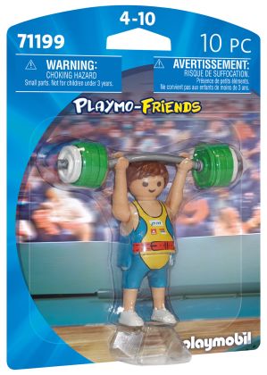 PLAYMOBIL Playmo-Friends 71199 Haltérophile