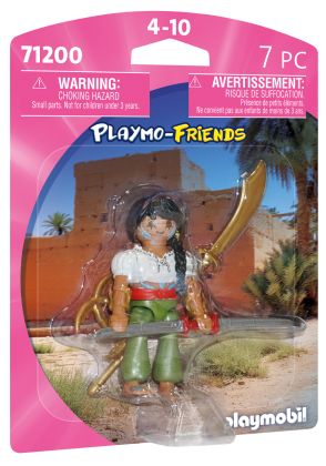 PLAYMOBIL Playmo-Friends 71200 Combattante avec lance