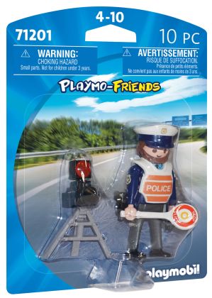 PLAYMOBIL Playmo-Friends 71201 Policier et radar