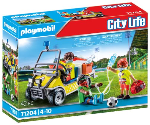 PLAYMOBIL City Life 71204 Véhicule de secours