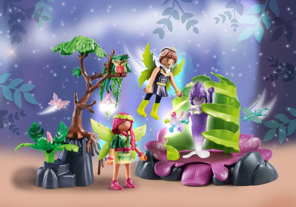 Playmobil Ayuma 71235 pas cher, Centaure avec Knight Fairy Hildi