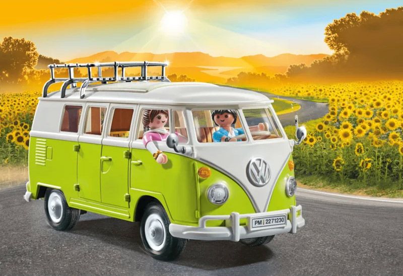 Playmobil Volkswagen 71409 pas cher, Volkswagen T1 Camping Bus