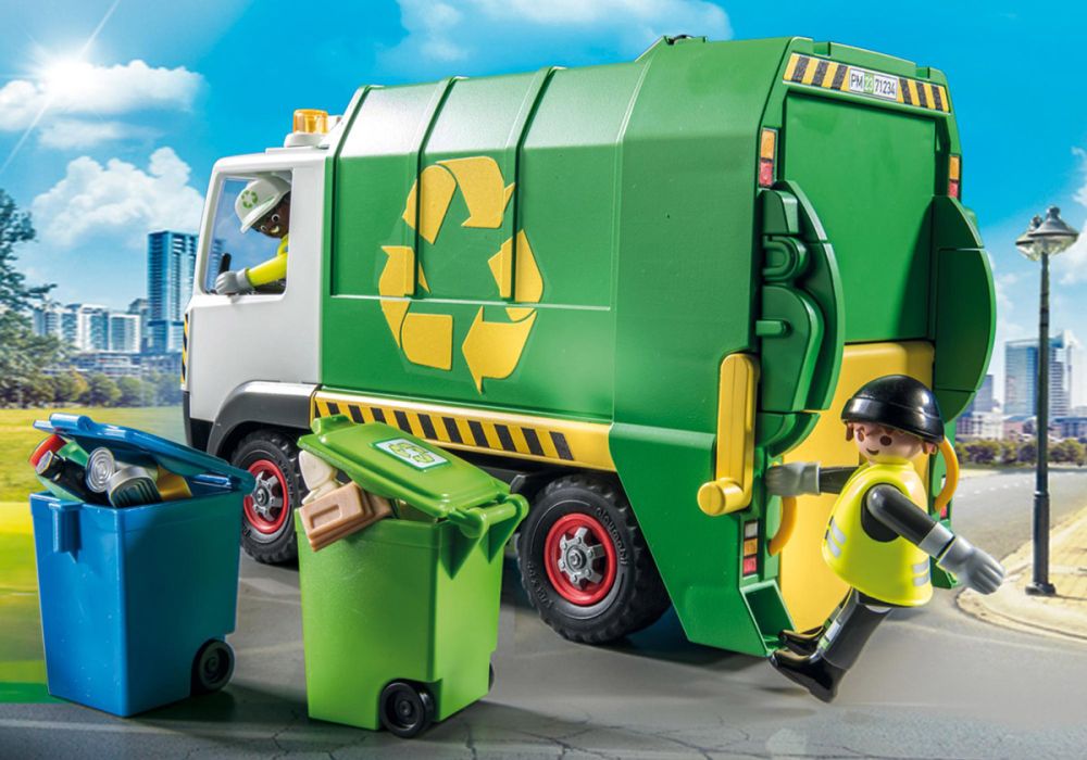 Camion de recyclage ordures - 6110
