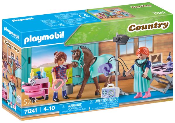 PLAYMOBIL Country 71241 Vétérinaire équin