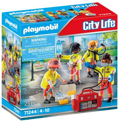 PLAYMOBIL City Life 71244 Équipe de secouristes