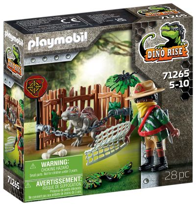 PLAYMOBIL Dino Rise 71265 Bébé spinosaure et combattant