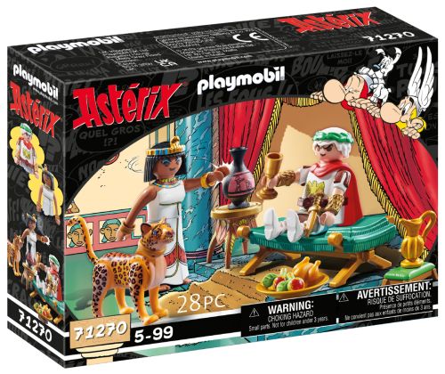 PLAYMOBIL Astérix 71270 César et Cléopâtre