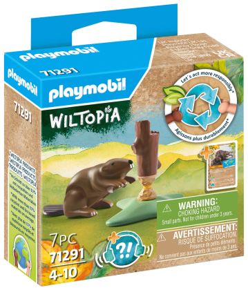 PLAYMOBIL Wiltopia 71291 Castor