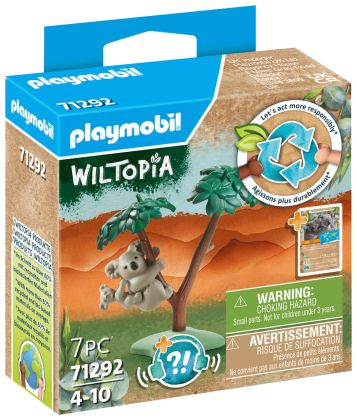 PLAYMOBIL Wiltopia 71292 Koala et bébé