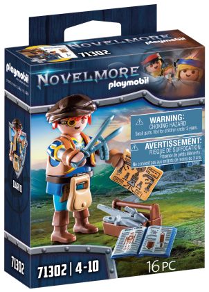 PLAYMOBIL Novelmore 71302 Dario et outils