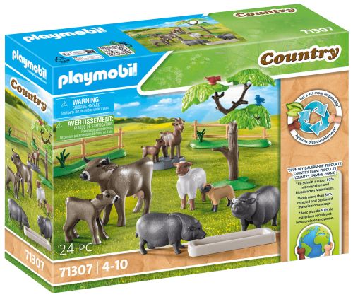 PLAYMOBIL Country 71307 Animaux de la ferme